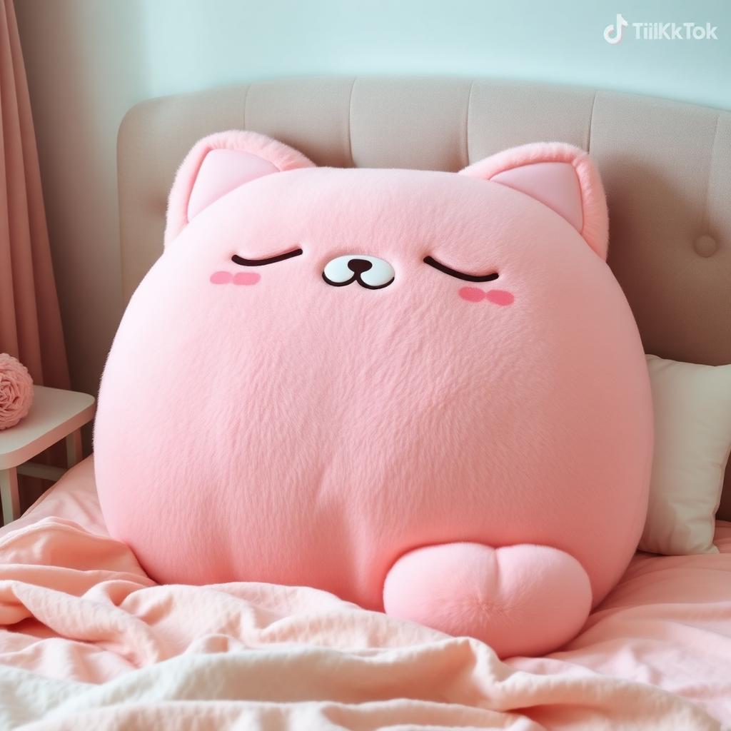 Jumbo Kawaii Cat Squishy Pillow