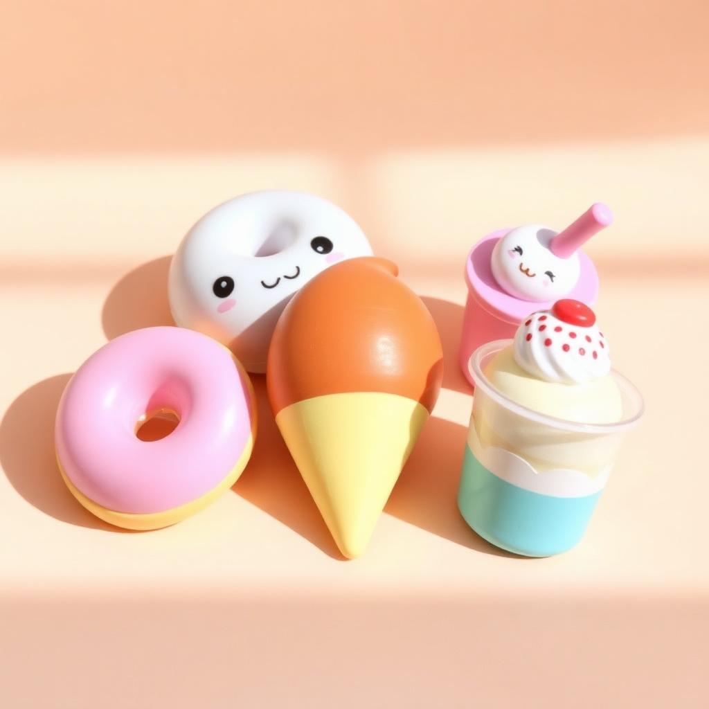 Slow-Rise Jumbo Food Squishies